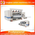 TB-360 Tungsten carbide corrugated roller Adsorption single facer machine